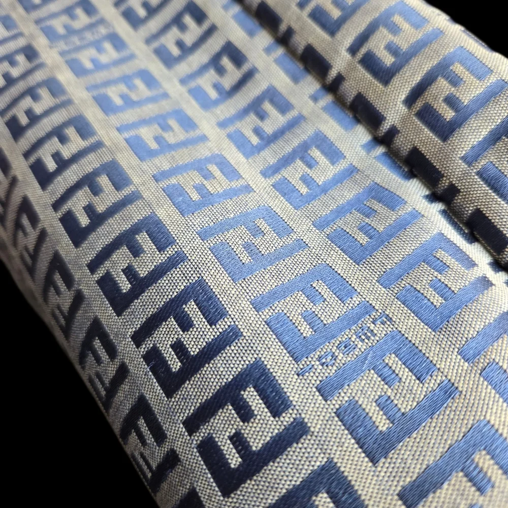 Fendi Monogram Navy Men's Messenger Bag